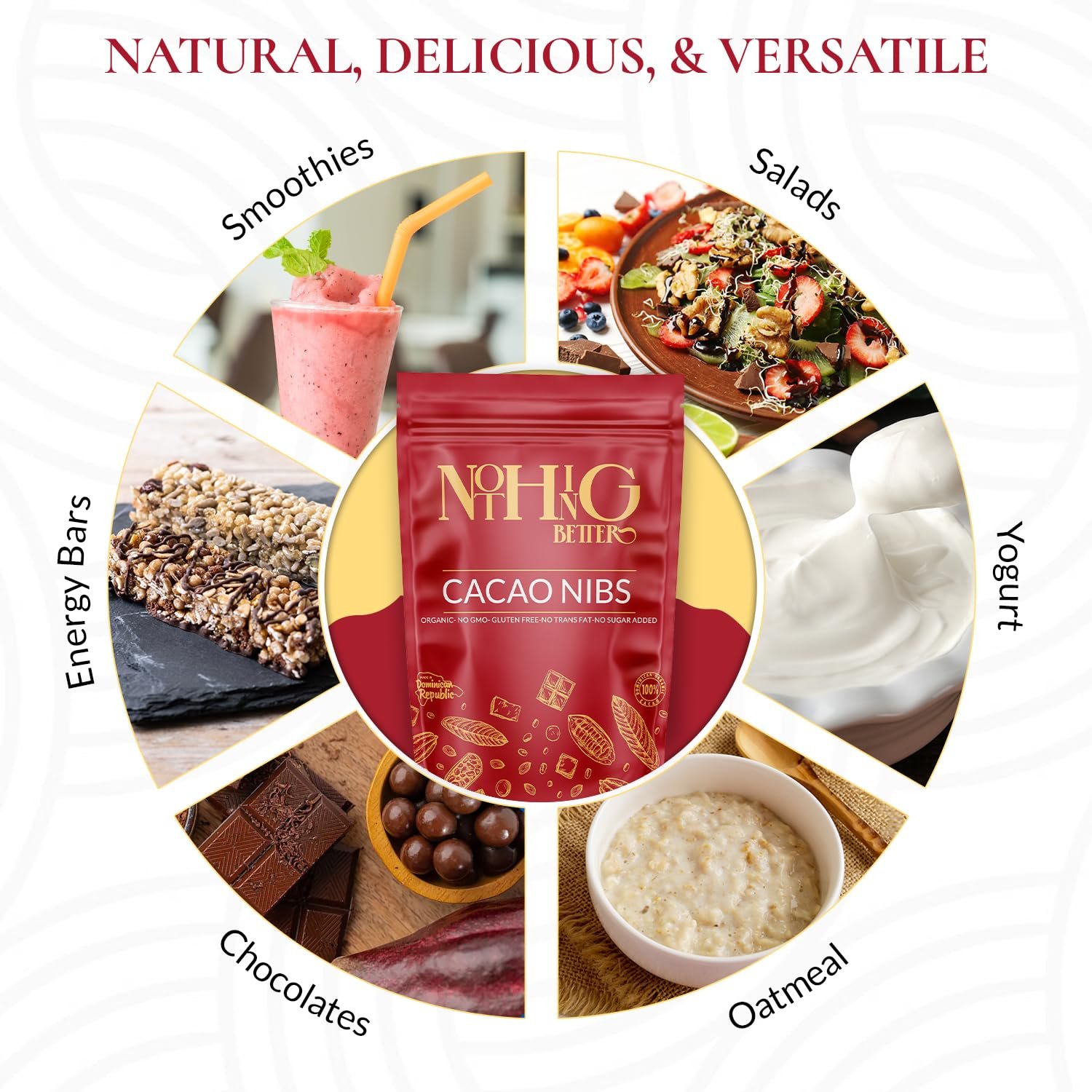 Premium Cacao Nibs sourced from the Dominican Republic (8 oz / 0.5 lb) - Image 7