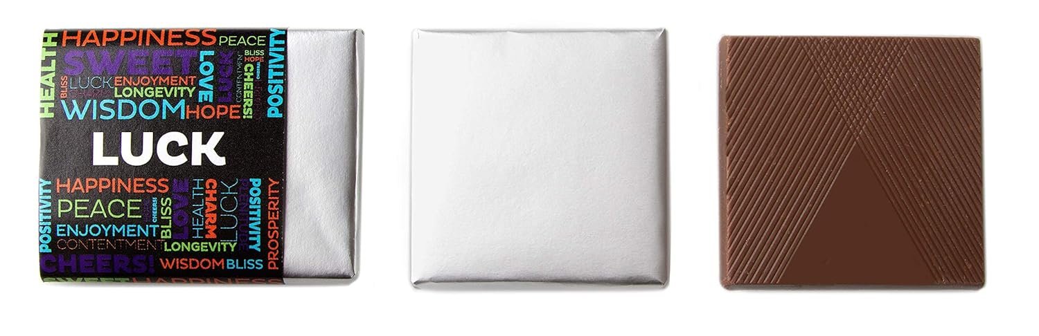 Oh! Nuts Chocolate Gift Basket - Gourmet Belgium Chocolates Gifts Baskets - Assorted Flavors Chocolate Blessings Wishes Gifts Box - Perfect for Holiday, Family, Corporate, Men & Women - 20 PCs - Image 7