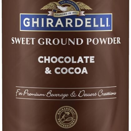 Ghirardelli Sweet Ground Chocolate and Cocoa | 3 lb. | Baking & Desserts
