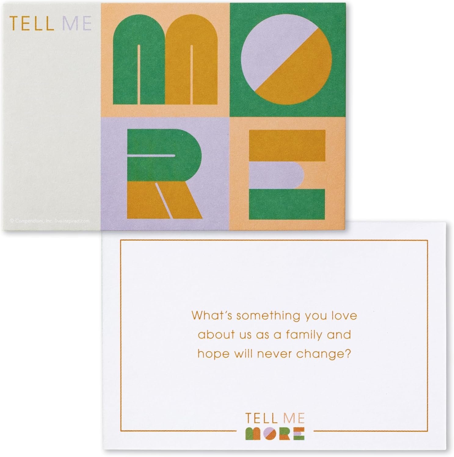Tell Me More: Family Edition - A Family Conversation Starter Game of 52 Questions to Foster Communication and Deepen Connections - Image 5