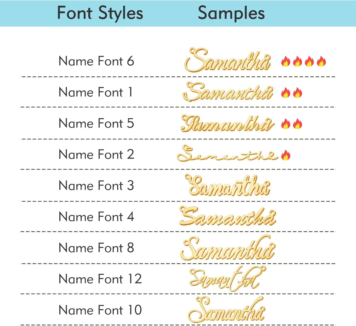 TinyName Custom Name Necklace Personalized 18K Gold Plated Nameplate Customized Jewelry Gift for Women - Image 5