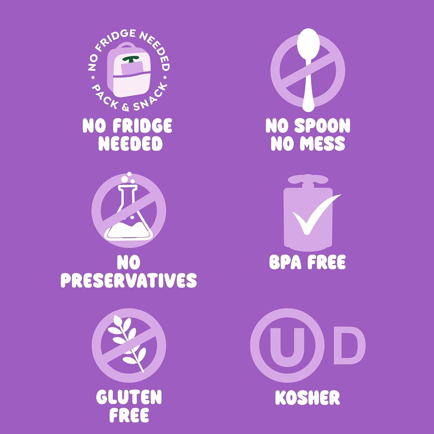 GoGo squeeZ PuddingZ Variety Pack, On-the-Go Chocolate and Vanilla Pudding, 3 oz. Pouches (Pack of 20), BPA Free Pouches - Image 7