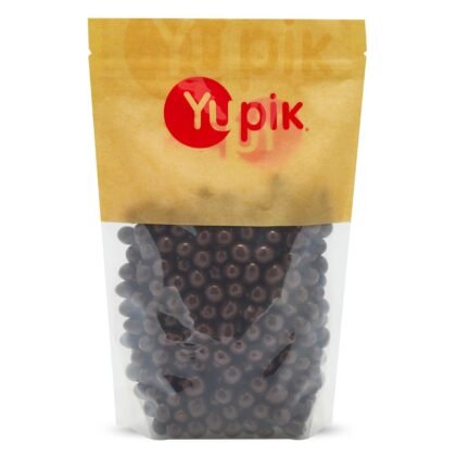 Yupik Dark Chocolate Covered Ginger Bites, 2.2 lb (35.2 oz), Kosher, Sweet & Spicy Ginger Dipped in Rich Dark Chocolate, Smooth & Chewy, Sweet Snacks, Holiday Treats, Ideal for Topping & Baking