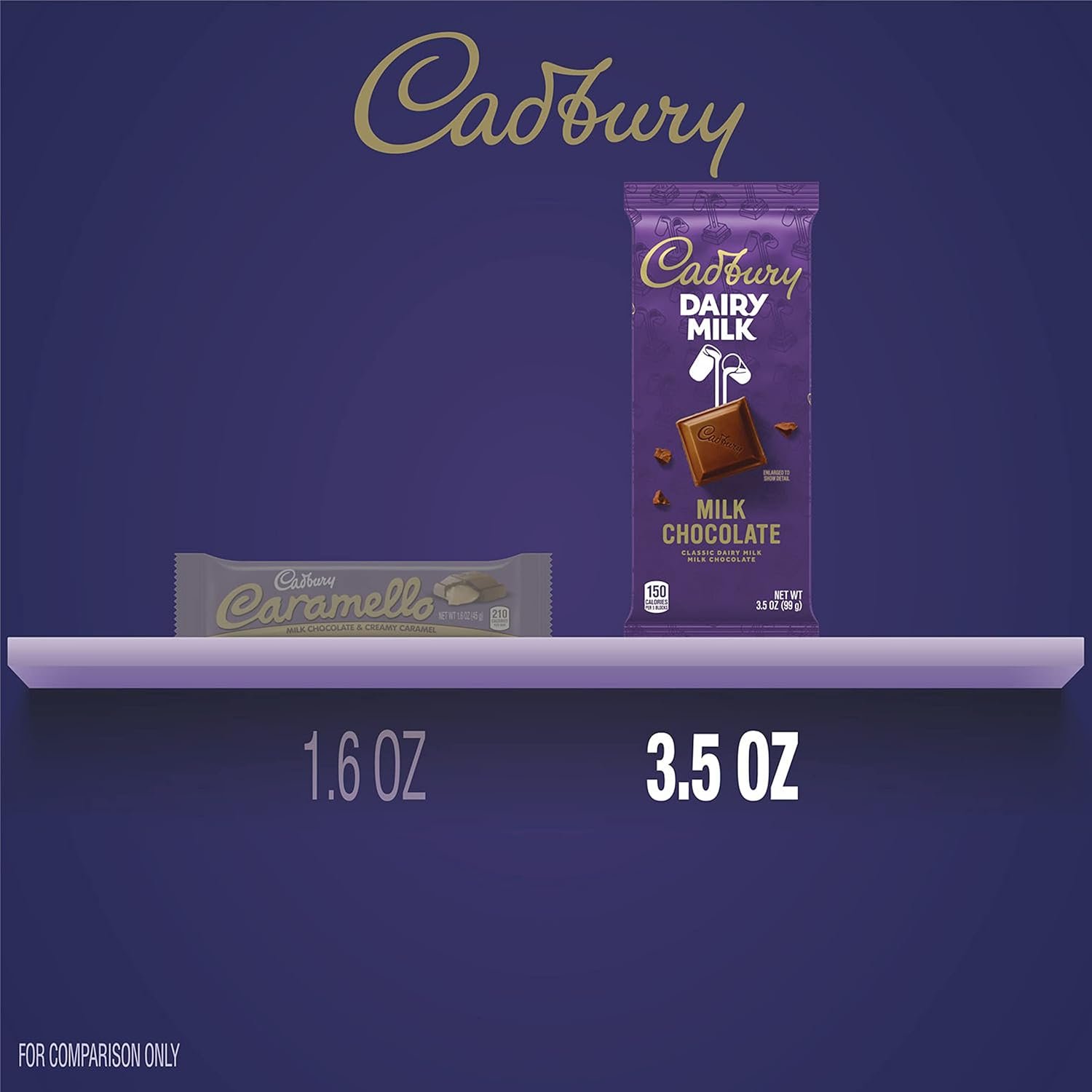 CADBURY DAIRY MILK Milk Chocolate Candy Bar, 3.5 oz - Image 7