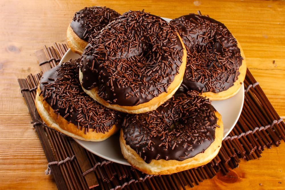 A Great Surprise Chocolate Sprinkles - 2.2 Pounds - Chocolate Jimmies for Ice Cream - Holiday Toppings for Baking, Cake Decorating, Cookies, Cupcake - Image 3