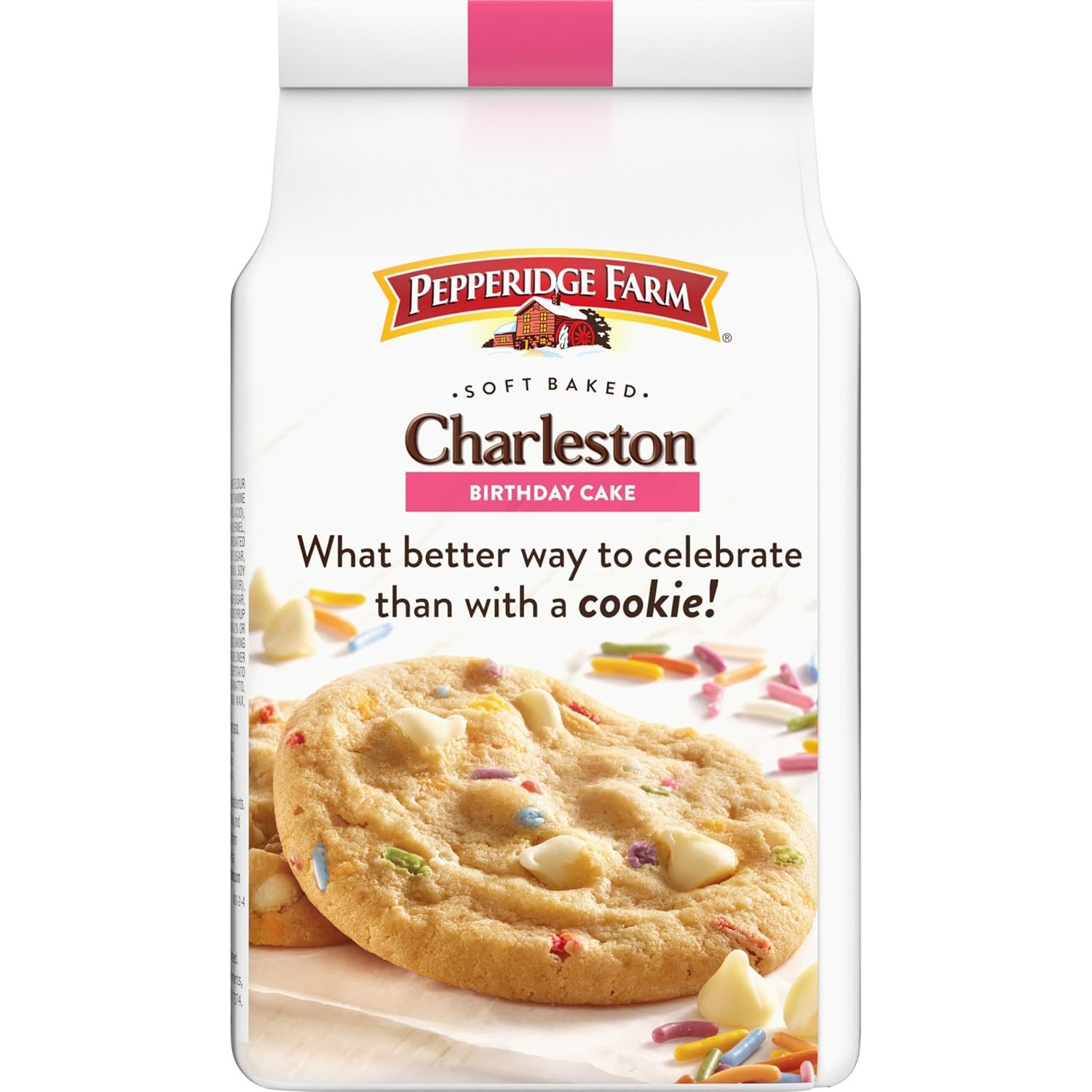 Pepperidge Farm Charleston Birthday Cake Cookies, 8 Soft Baked Cookies, 8.6 oz. Bag - Image 6
