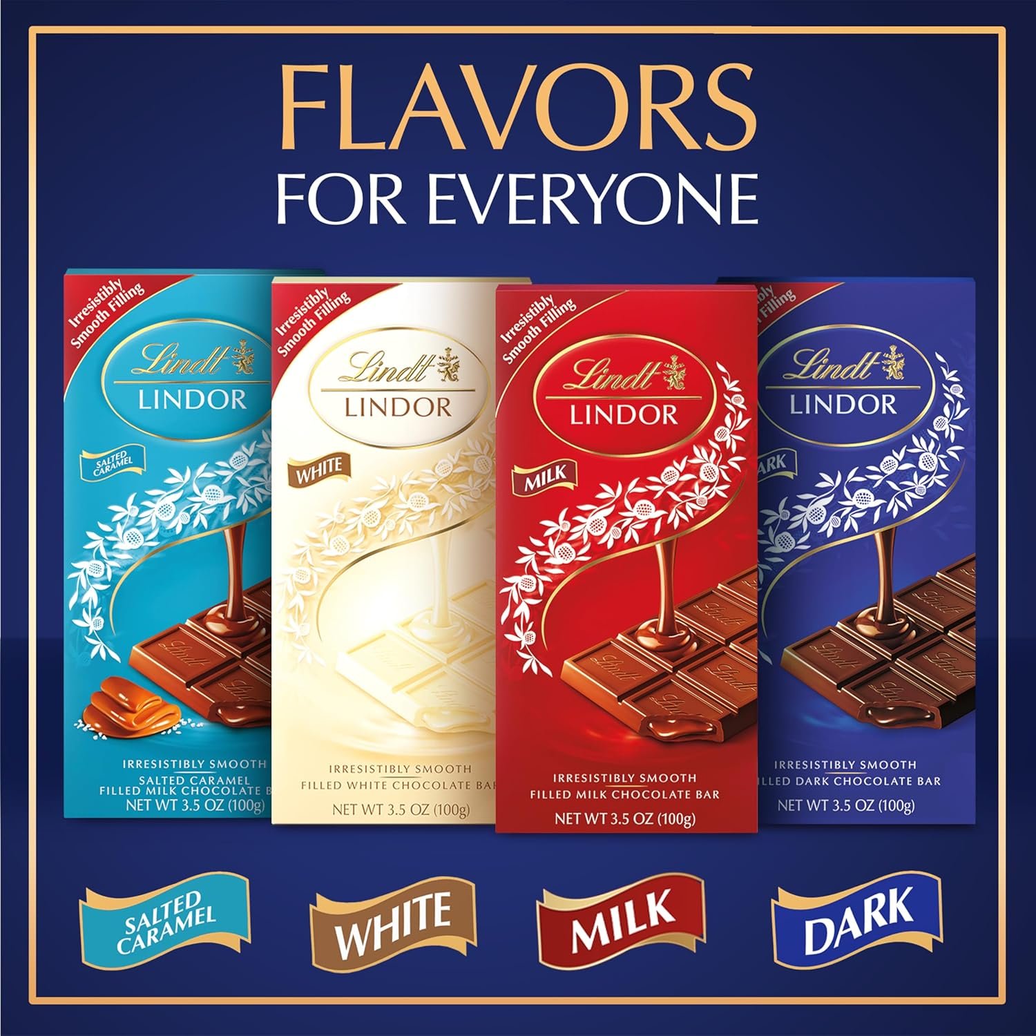 Lindt LINDOR Dark Chocolate Truffle Bar, Chocolate Candy Bar with Smooth Center, 3.5 oz. (12 Pack) - Image 7