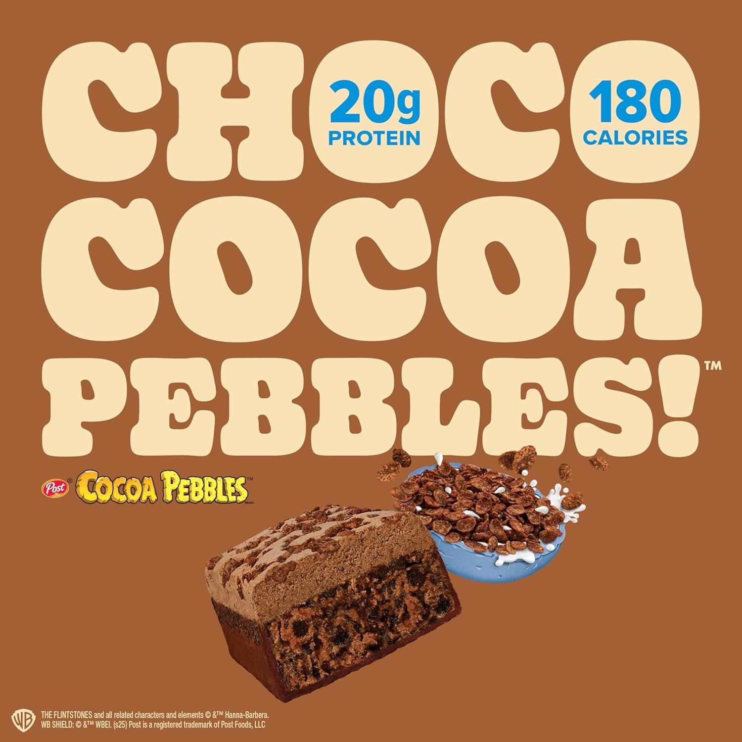 Pure Protein Cocoa PEBBLES™ Protein Bars – 20g Protein, 4g Sugar, 180 Calories (4 count) Low Sugar* High Protein Snack - Gluten Free - Perfect for a Healthy Snack. - Image 4