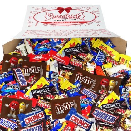 Chocolate Candy Variety Pack, Bulk Chocolate Candy For Parties, 5 LB Assorted Chocolate Candy Variety Pack, Delicious Mixed Chocolate Candy Assortment Bag Bulk, Perfect For Sharing And Snacking