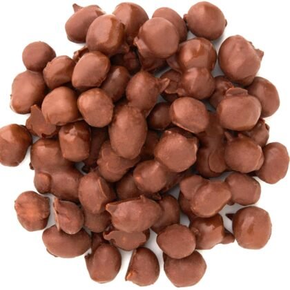 Double Dipped Milk Chocolate Covered Peanuts - Premium Virginia Peanuts Fresh Roasted & Sealed for Maximum Crunch - Gourmet Snack for Candy Bowls & Gifting (2 lb Resealable Bag)