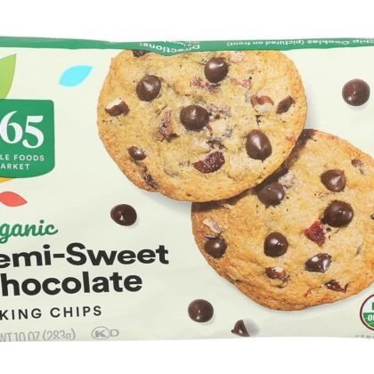 365 by Whole Foods Market, Organic Semi Sweet Chocolate Chips, 10 Ounce