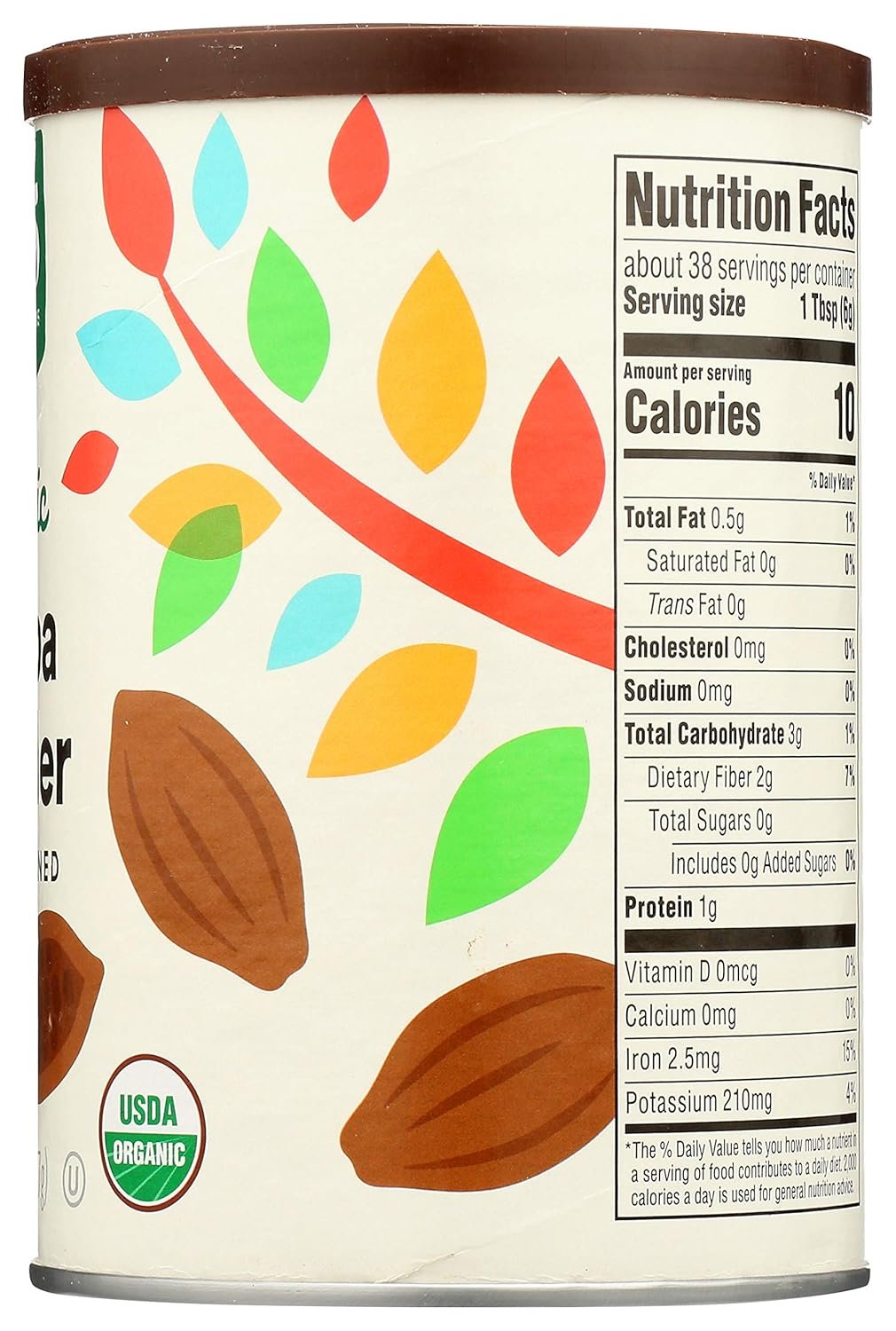 365 by Whole Foods Market, Organic Cocoa Powder, Unsweetened, 8 Ounce - Image 3