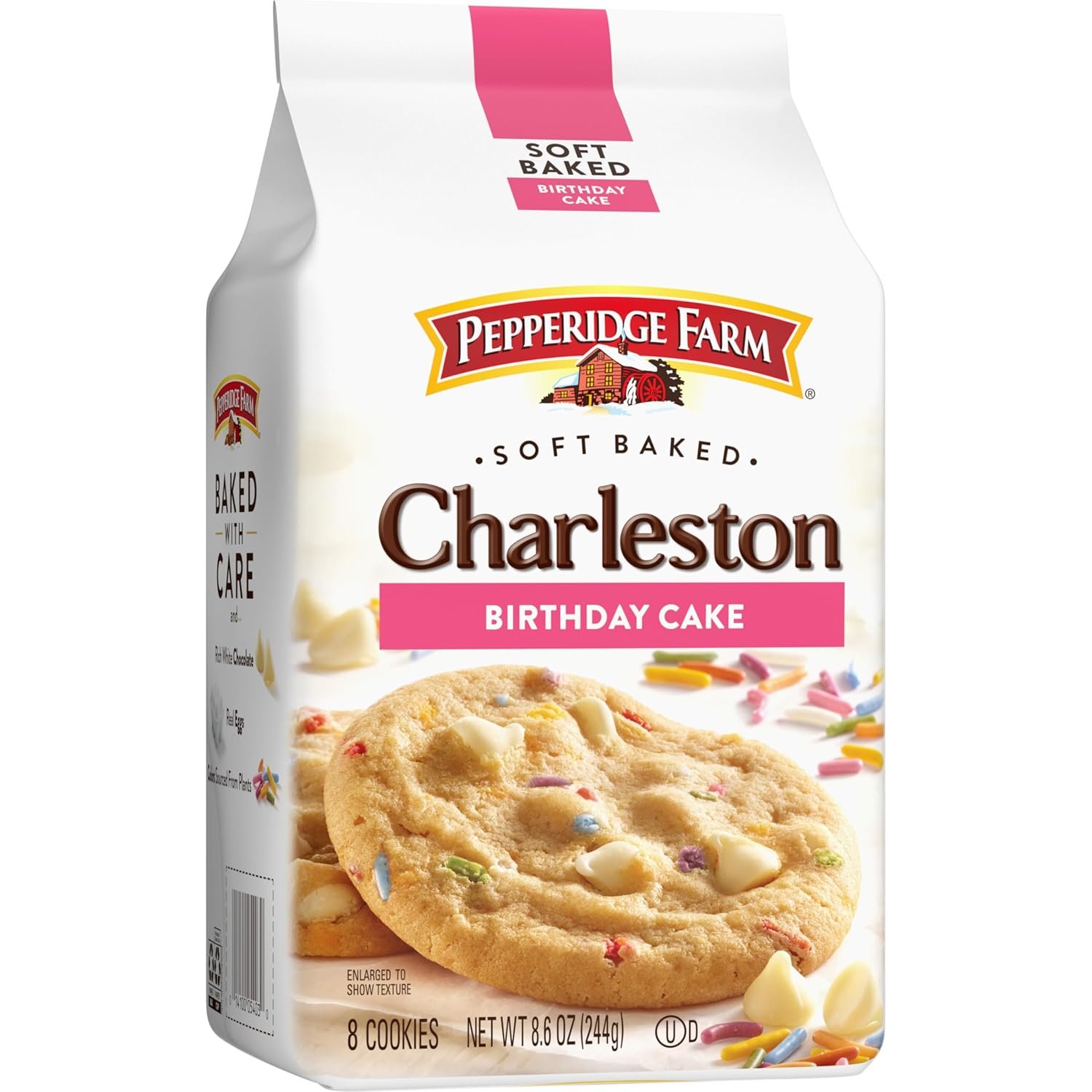 Pepperidge Farm Charleston Birthday Cake Cookies, 8 Soft Baked Cookies, 8.6 oz. Bag - Image 7