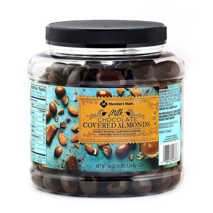 Milk Chocolate Covered Almonds -48 Oz - Members Mark