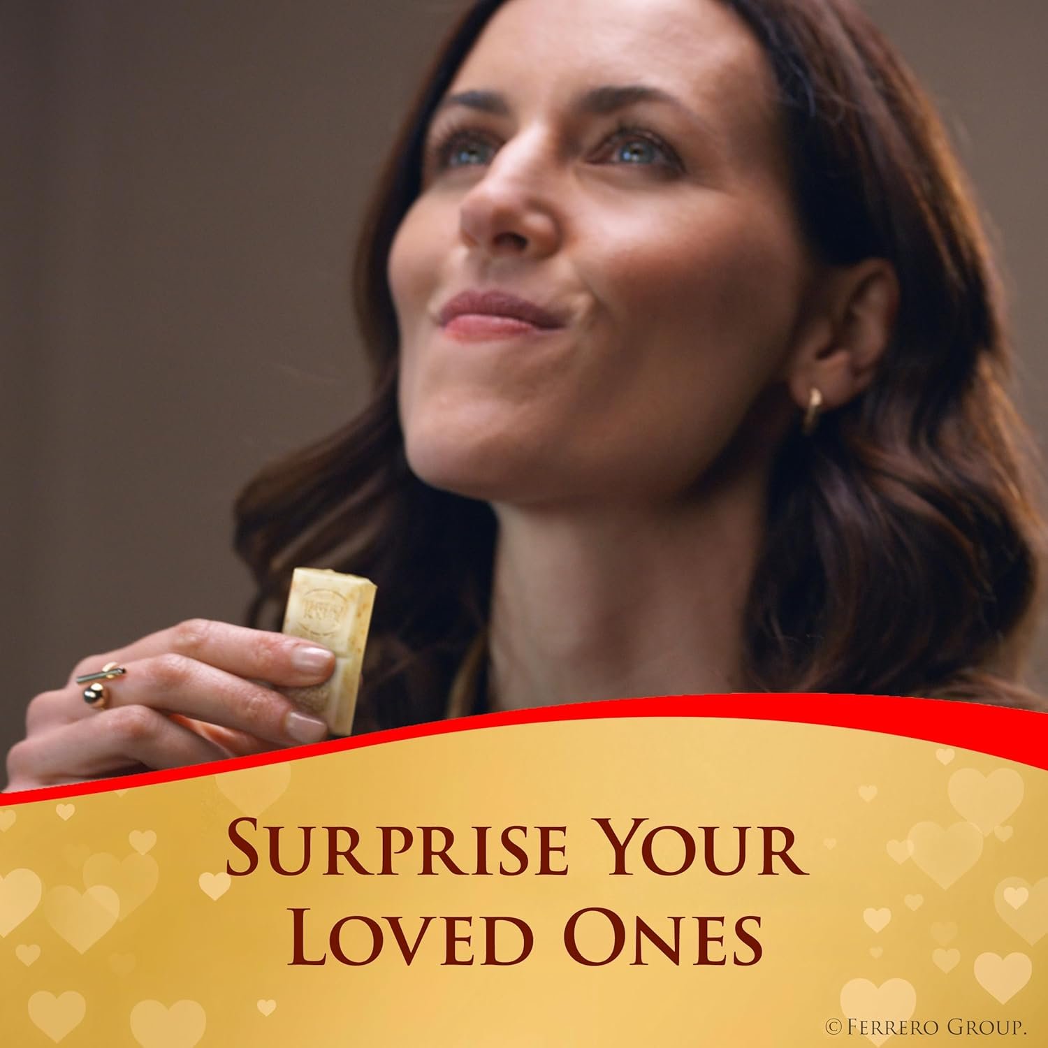 Ferrero Rocher Premium Chocolate Bars, 8 Pack, White Chocolate Hazelnut, 3.1 oz Each - Image 3