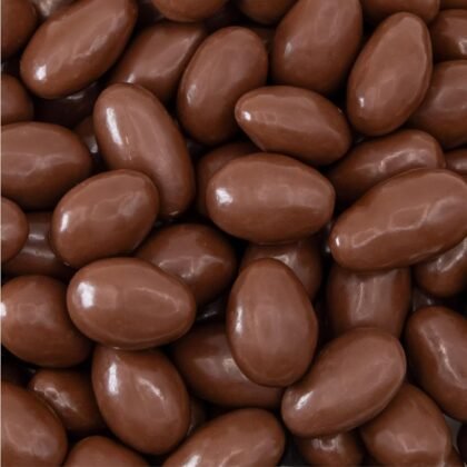 Milk Chocolate Almonds - 2 Pound Bulk Pack - Whole Dry Roasted Milk Chocolate Covered Almonds - Candy for Office, Buffets, Snacking & Gifting - Classic Snack Nuts