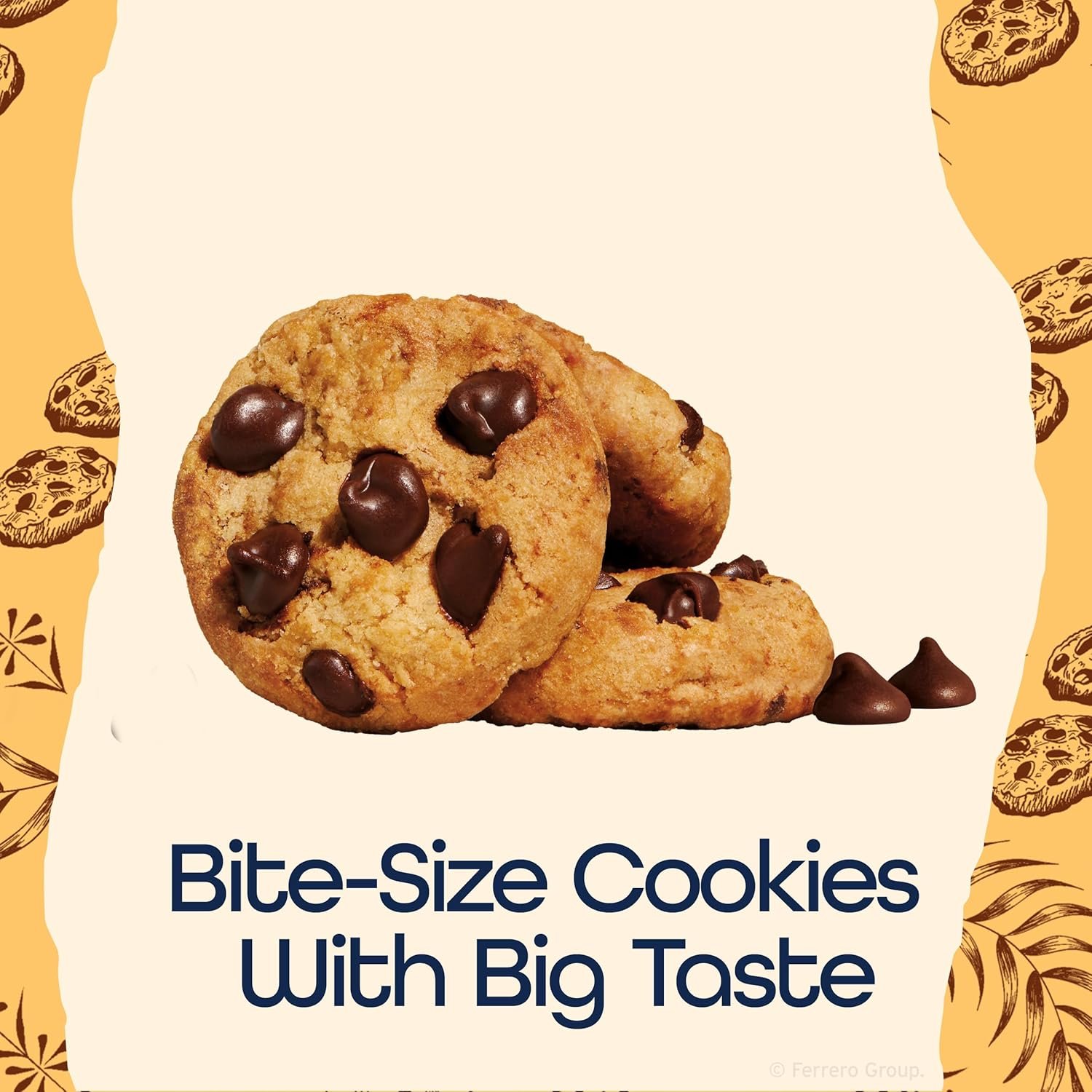 Famous Amos Original Recipe Chocolate Chip Bite-Size Cookies, 30 Pack Box, 30 oz - Image 4