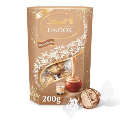 Lindt Lindor Limited Edition Irish Cream Chocolate Truffles, 200g Box
