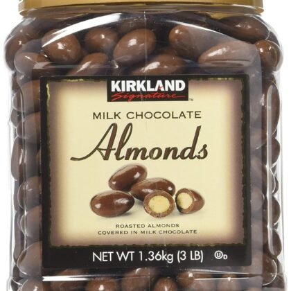 Kirkland Signature Milk Chocolate Roasted Almonds, 1 Pack
