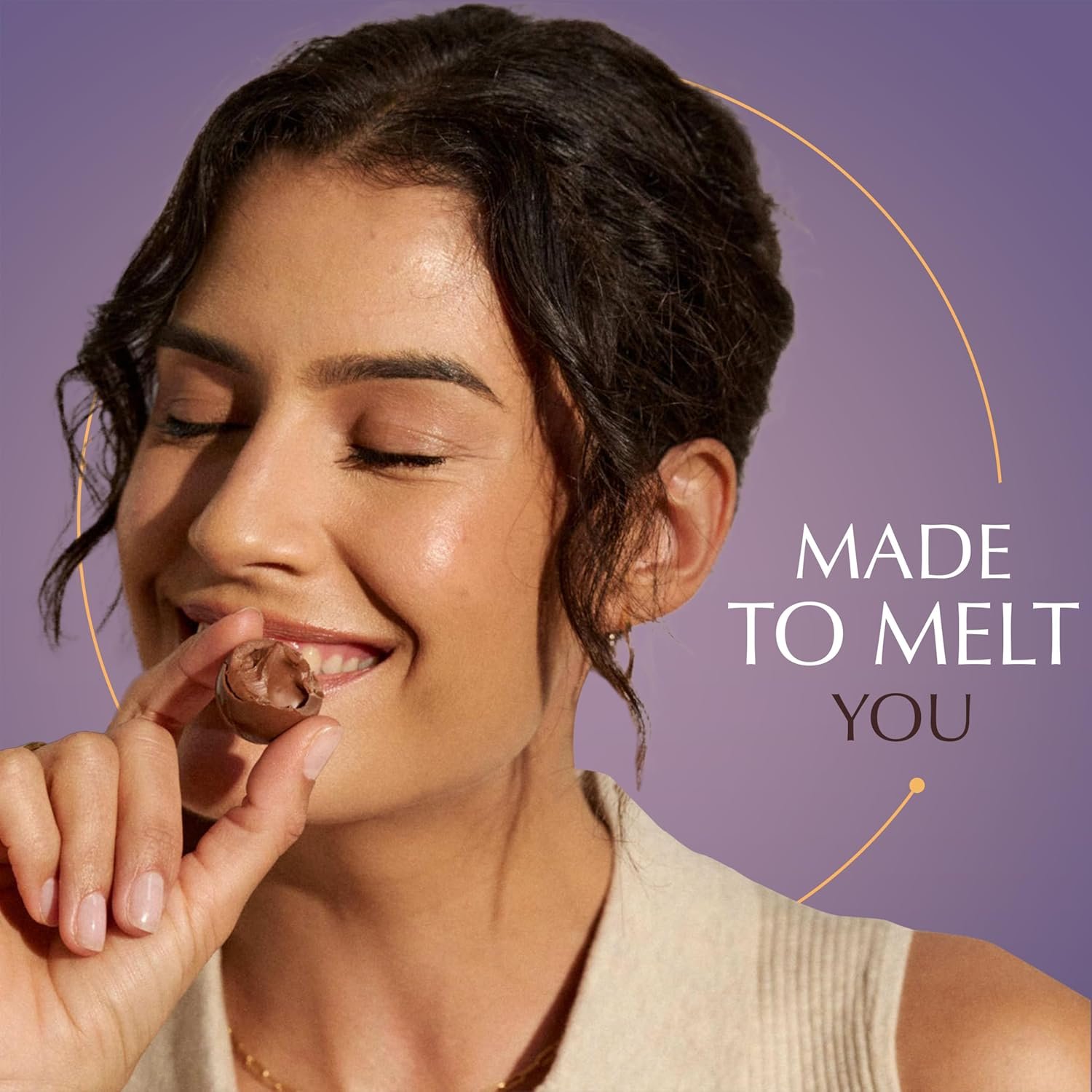 Lindt LINDOR White Chocolate Assorted Chocolate Candy Truffles with Smooth, Melting Truffle Center, 15.2 oz. Bag - Image 4