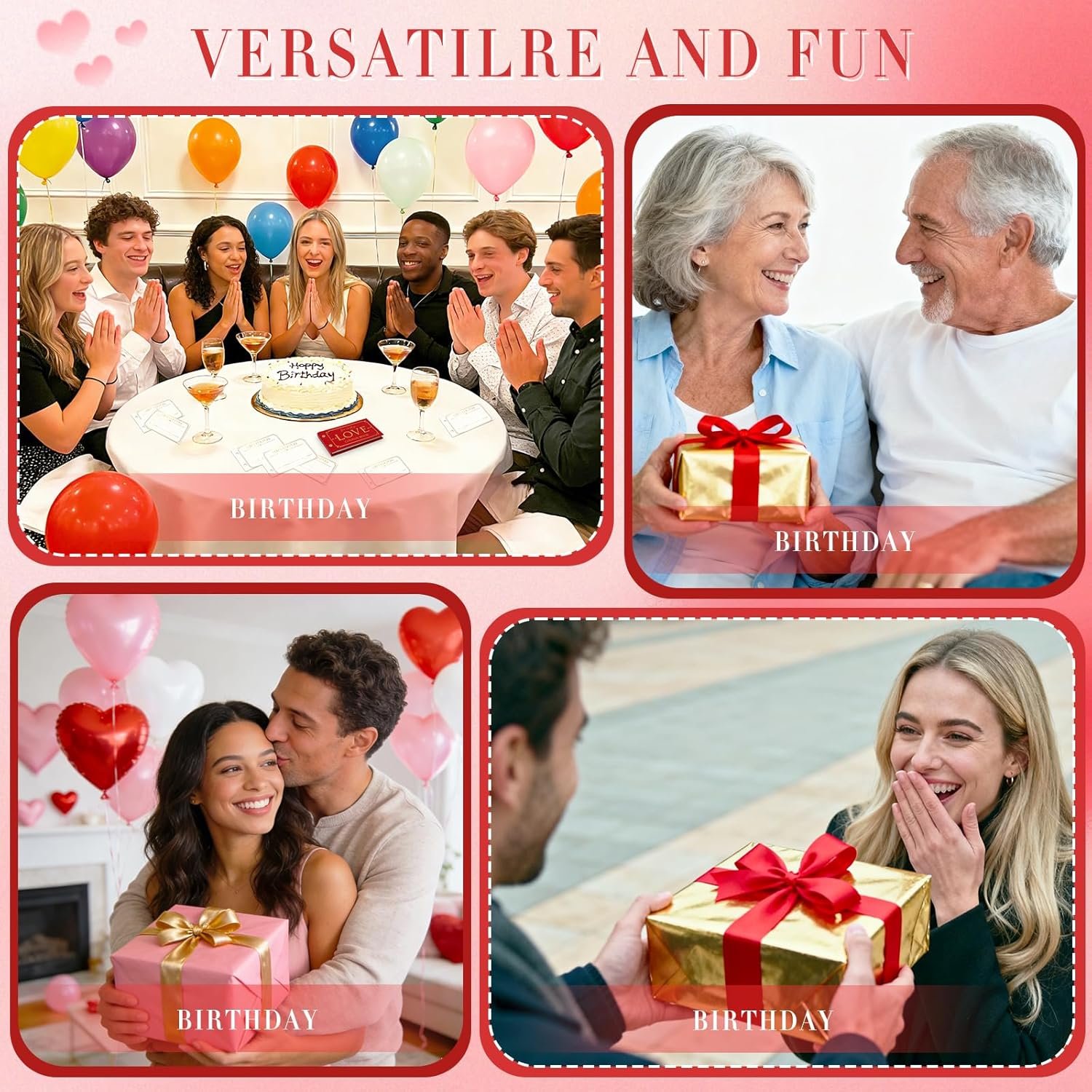 Love Coupons for Him – 30 Blank Personalized Coupons | Romantic Valentines Gifts for Him, Thoughtful Valentines Day Gifts for Husband, Cute Vday Gift for Boyfriend (Ruby Red) - Image 8