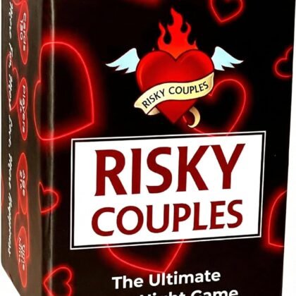 RISKY COUPLES | Couples Card Games for Date Night: 150 Questions & Challenges for Your Partner | Romantic Card Game for Anniversary, Valentines, Birthday, or Bridal Party