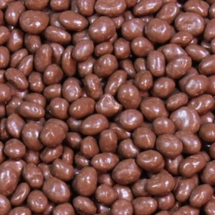 Milk Chocolate Covered Raisins Bulk-Juicy, Plump Milk Chocolate Raisins by Queen City Candy Cave (1 Pound)