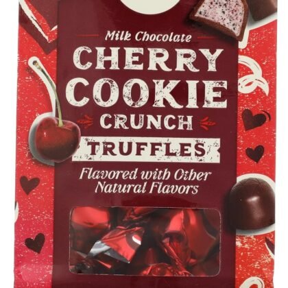 WHOLE FOODS MARKET Milk Chocolate Cherry Truffles, 3.5 OZ