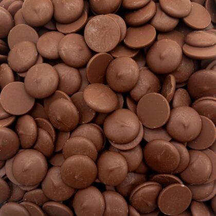 Merckens Milk Chocolate Melting Wafers | 2 Lb Bag | Bulk Baking Candy | Smooth Creamy Coating Discs for Dipping, Molding, Drizzling & Dessert Crafting