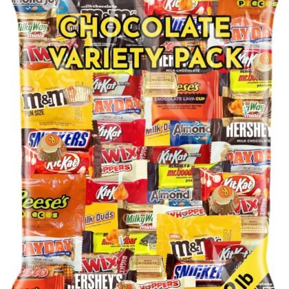 Easter Assorted Chocolate Candy Variety Pack 2 lb – Bulk Individually Wrapped Chocolates for Easter Baskets, Easter Egg Fillers, Parties & Gifting – Premium Mix for All Occasions