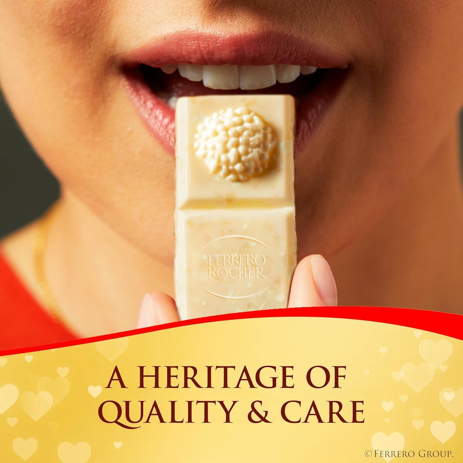 Ferrero Rocher Premium Chocolate Bars, 8 Pack, White Chocolate Hazelnut, 3.1 oz Each - Image 6