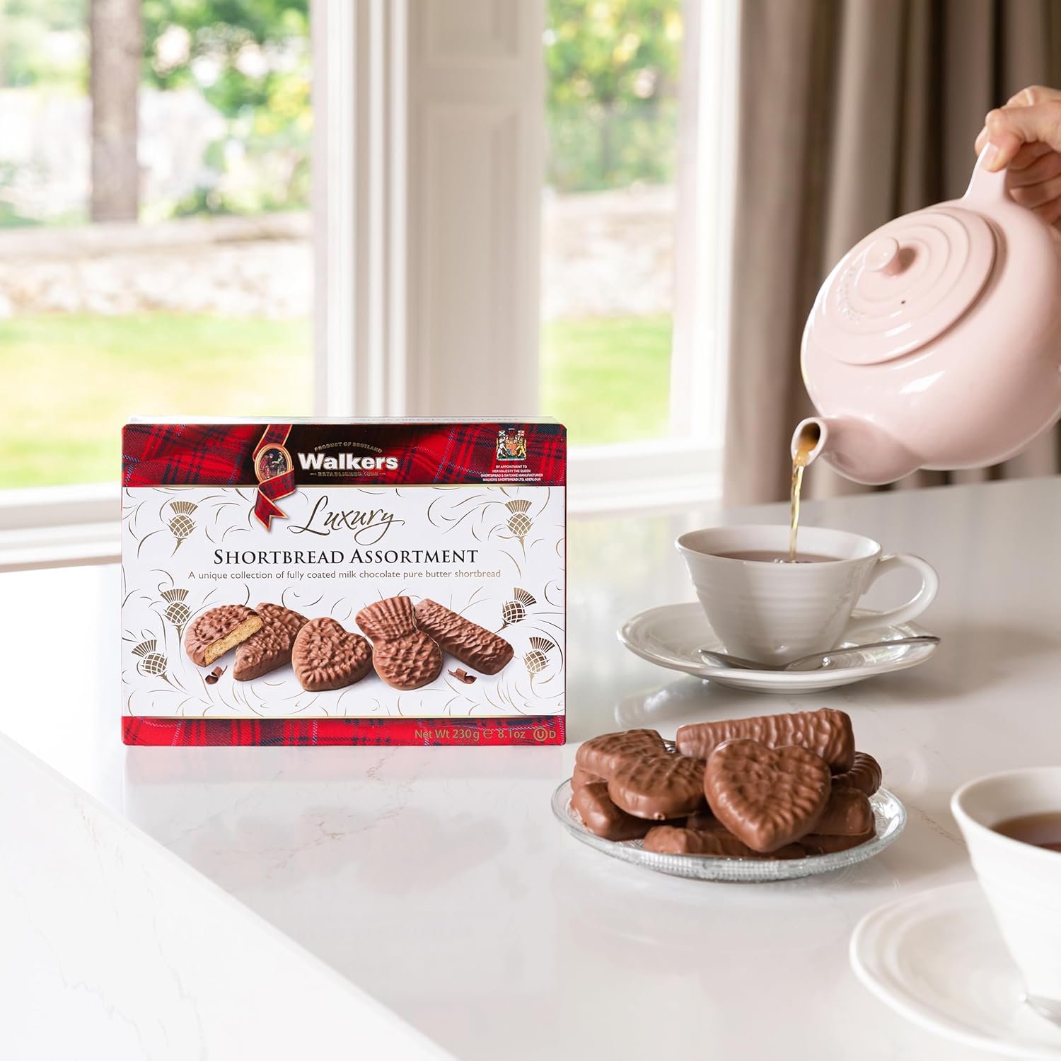 Walker's Shortbread Assorted Chocolate Shortbread, Luxury Holiday Treat, 8.1 Oz Box - Image 5