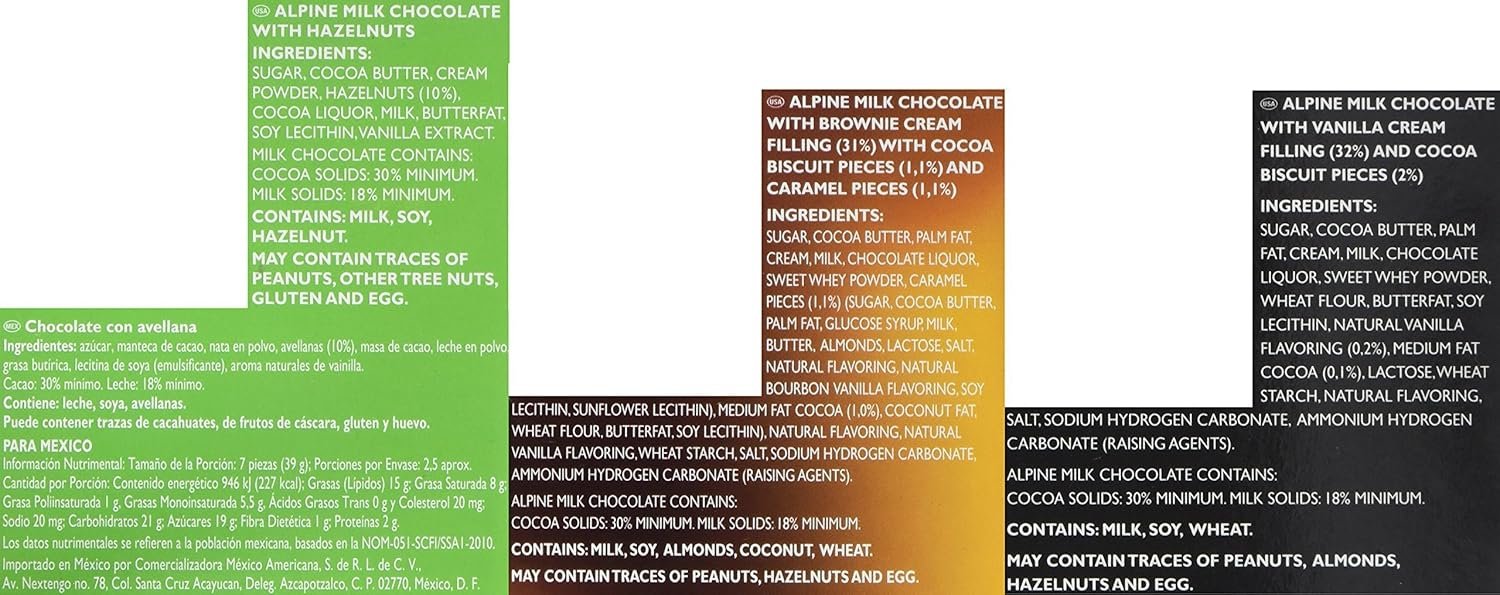 Schogetten German Assorted Chocolates, Variety Pack (Bundle of 3 chocolates) - Image 3