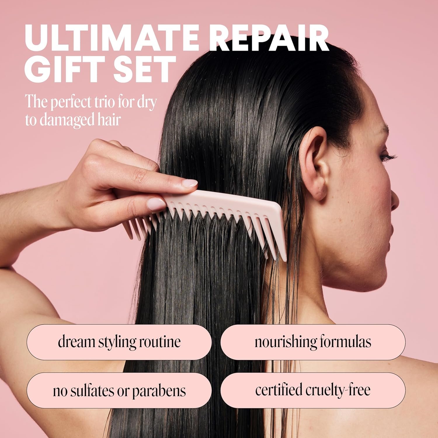 MONDAY Haircare Ultimate Repair Gift Set with REPAIR Shampoo, REPAIR Conditioner and REPAIR Leave-In - Image 3