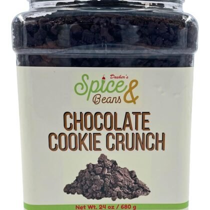 Chocolate Cookie Crunch | Ice Cream Topping & Dessert Decoration | by Dasher's Spice & Beans | 1.5 lbs.