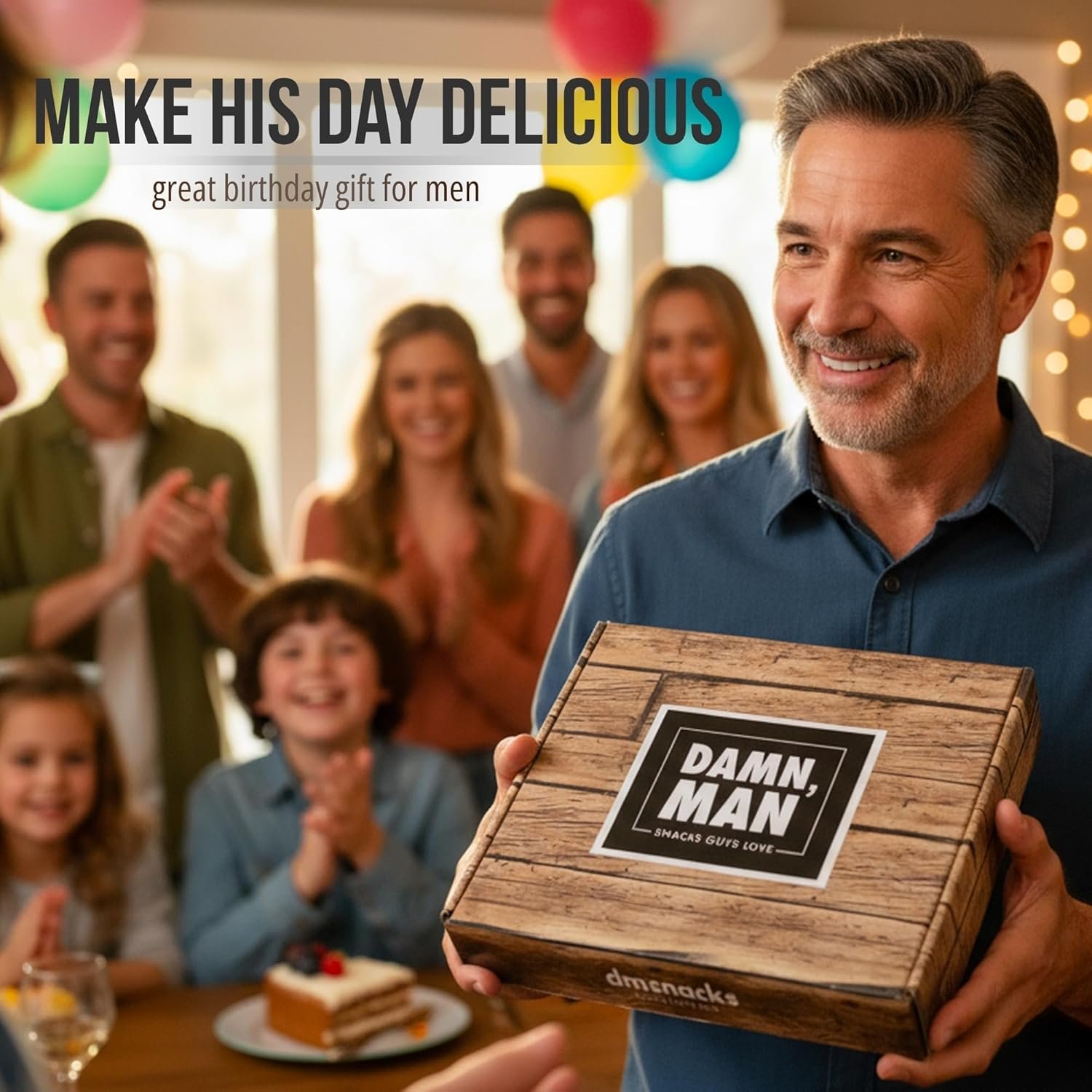 Gift Baskets for Men – Gourmet Nuts Gift Basket, Birthday Gift for Dad, Husband & Adults, Roasted Snack Box Variety, Unique Gifts for Men - Image 4