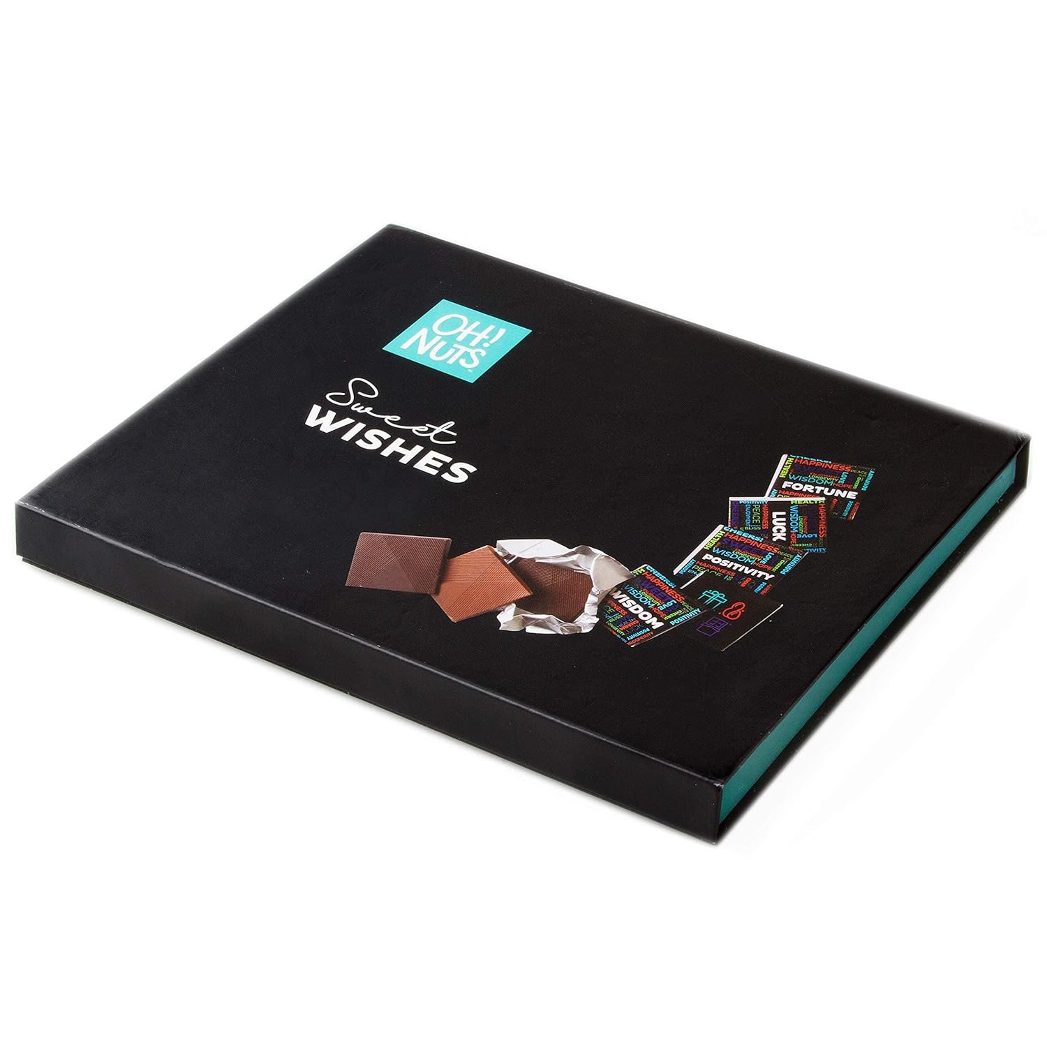 Oh! Nuts Chocolate Gift Basket - Gourmet Belgium Chocolates Gifts Baskets - Assorted Flavors Chocolate Blessings Wishes Gifts Box - Perfect for Holiday, Family, Corporate, Men & Women - 20 PCs - Image 5