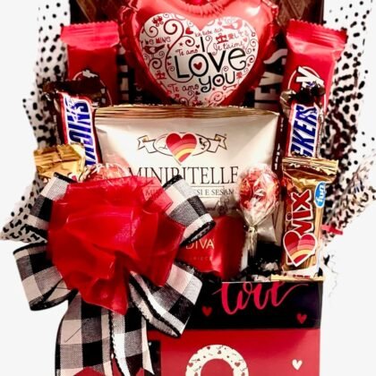 Sweet Love Chocolate Bouquet |Love Candy Chocolate Box |Great Gift Valentines Day -Birthday -Anniversary -Mothers Day
