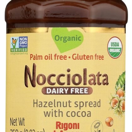 Nocciolata, Hazelnut Spread Dairy Free Organic, 8.82 Ounce