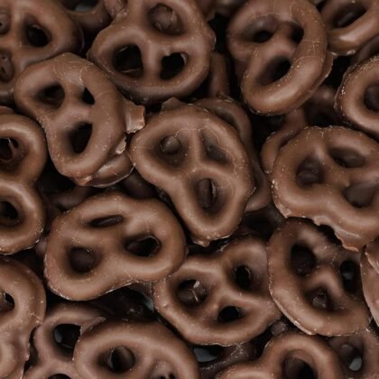 Dark Chocolate Covered Pretzels | 40 Ounce Bag | Salted Pretzels in Mildly Sweet Chocolate Coating