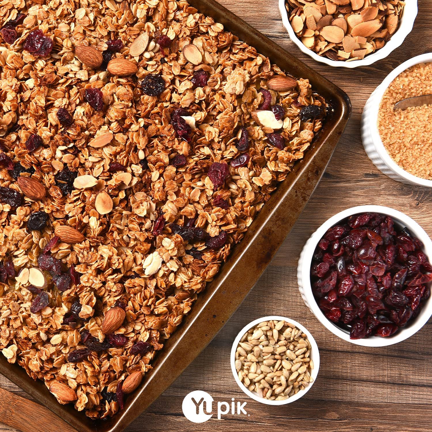 Yupik Organic Raw Cocoa Powder, 2.2 lb (35.2 oz), Gluten-Free, GMO-Free, Kosher, Vegan, Dairy-Free, No Added Sugar, Made from Raw Cacao Beans, Rich Chocolate Flavor, Ideal for Baking & Beverages - Image 4