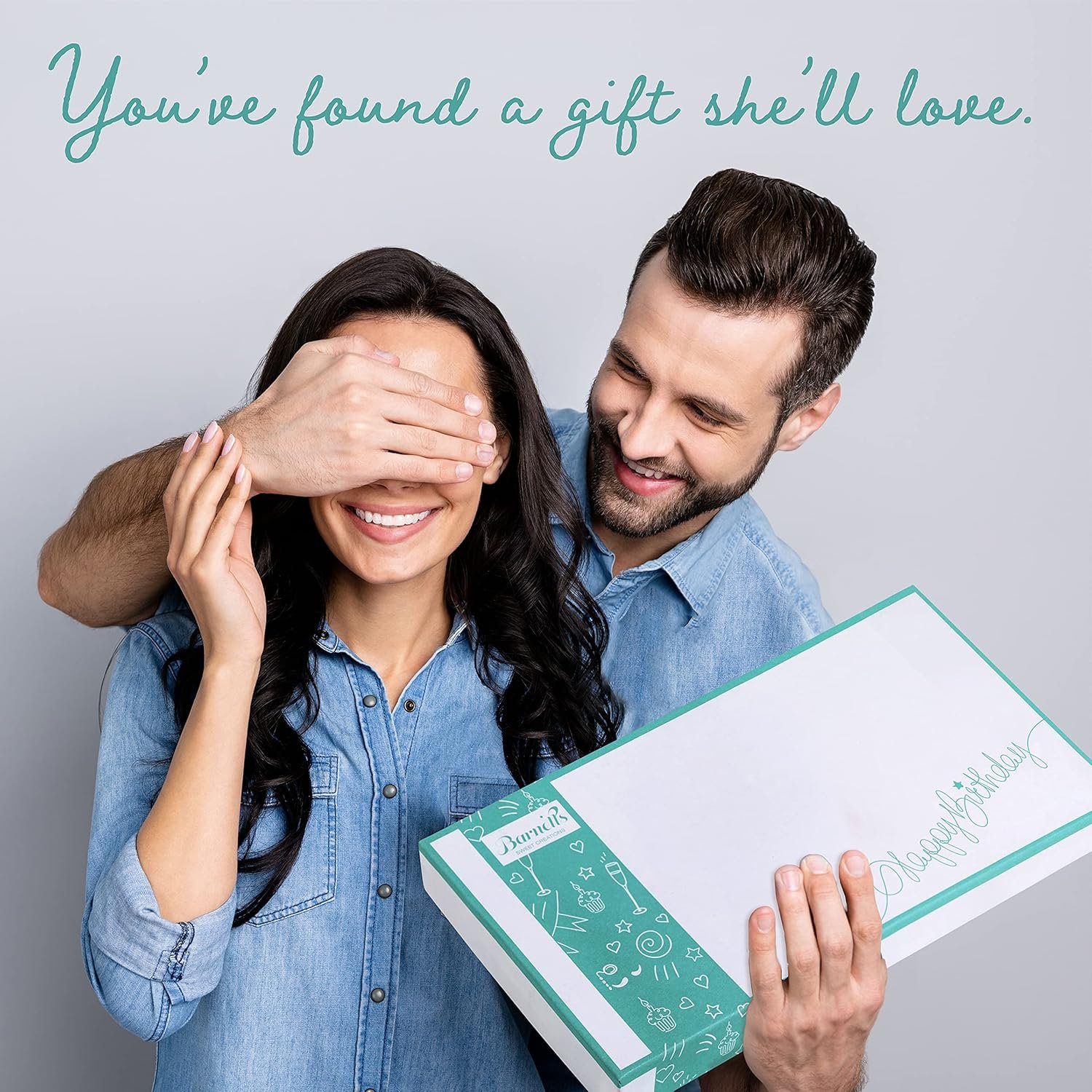 Barnetts Birthday Gifts for Women & Men, Gourmet Chocolate Biscotti Cookies, Unique Prime Food Happy Birthdays Gift Basket, Her Wife Mom Dad Sister Girls Friendship, 40th 60th Or 70th, Cookie Baskets - Image 5