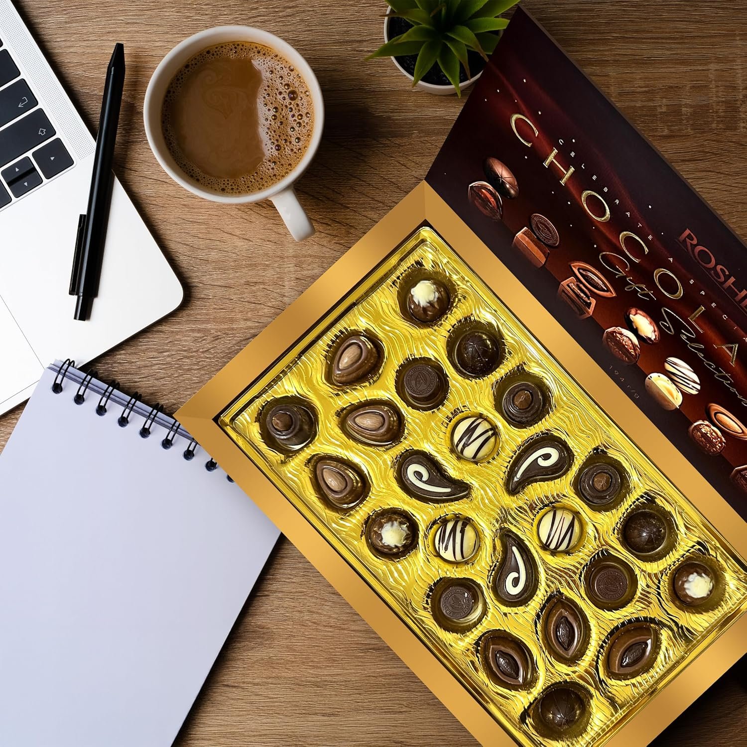 Roshen Assortment "Chocolateria" Candy Gift Box (194gr/6.84oz) - Image 3