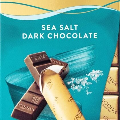 Godiva Signature Sea Salt Dark Chocolate Mini Bars - 3.1oz