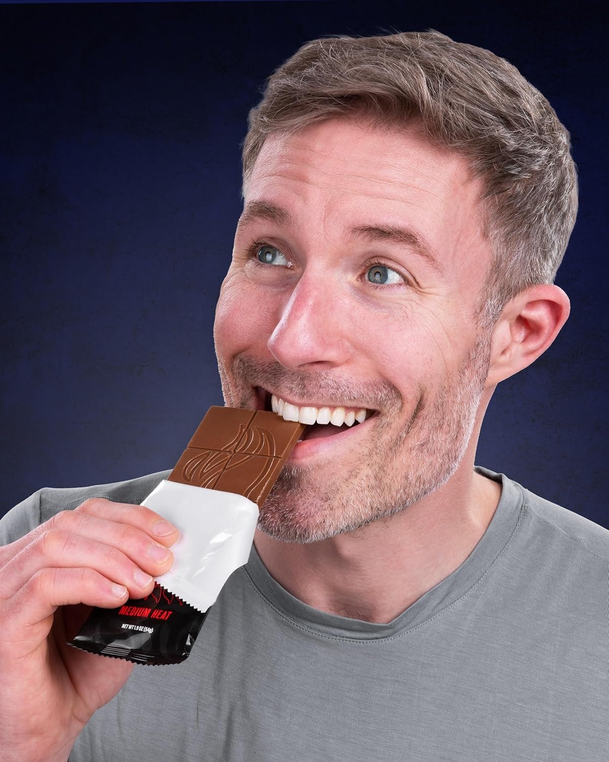 Ghost Pepper Chocolate Bar, Milk Chocolate Made with Real Ghost Pepper, Made in the USA (Single Bar) - Image 2