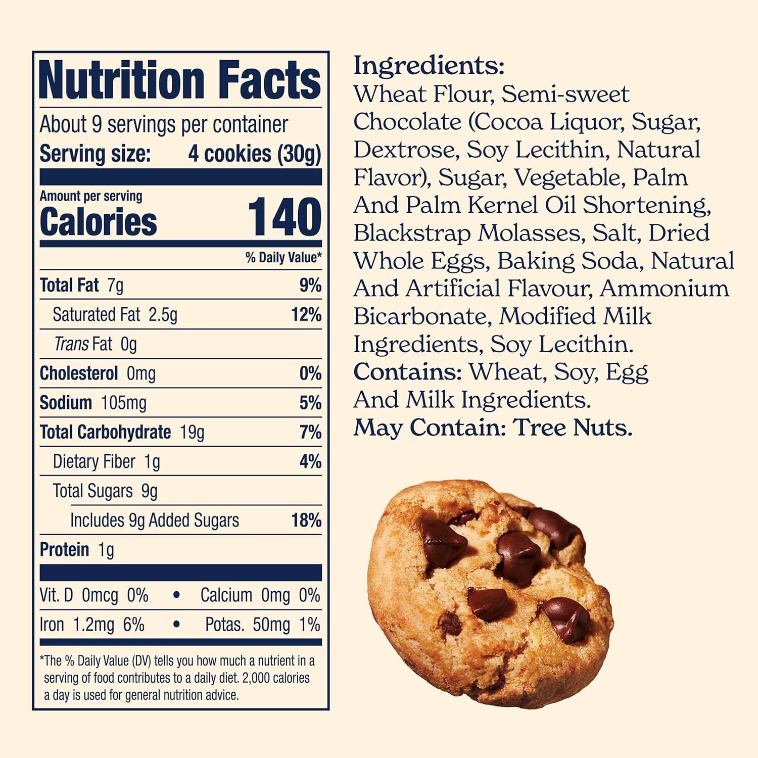 Famous Amos Original Recipe Chocolate Chip Bite-Size Cookies, 30 Pack Box, 30 oz - Image 2