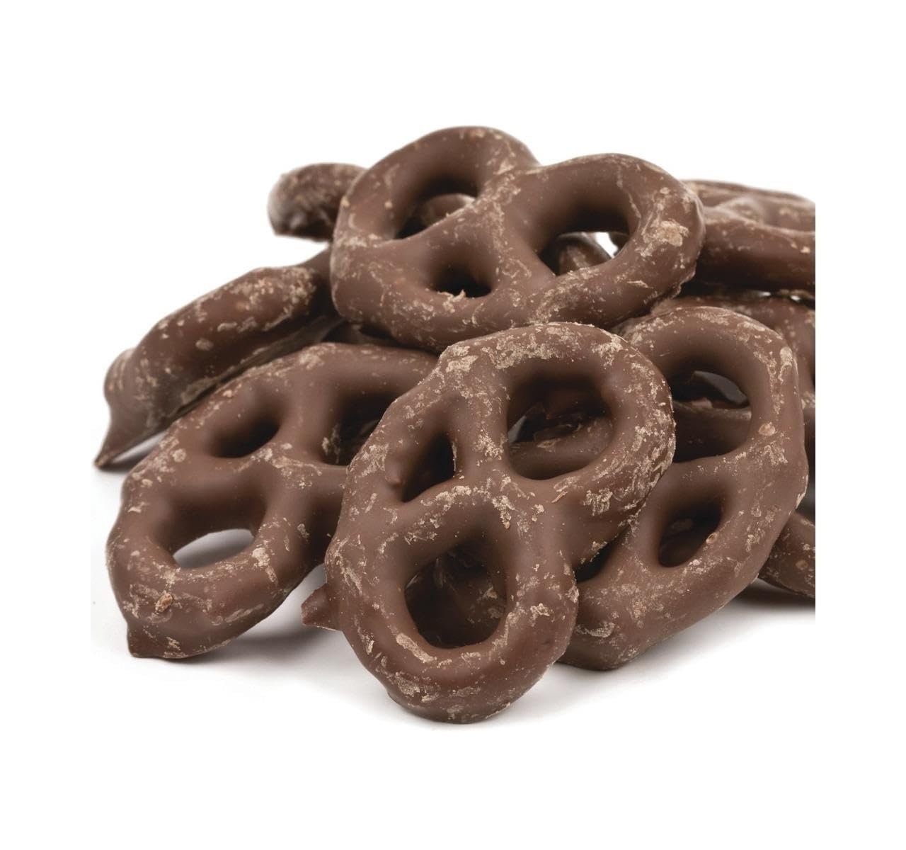 Chocolate Flavored Pretzels - 1 lb of Fresh Gourmet Covered Coated Dipped Bite Size Pretzels