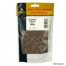 Brewer's Best Organic Cacao (Cocoa) Nibs 4 oz