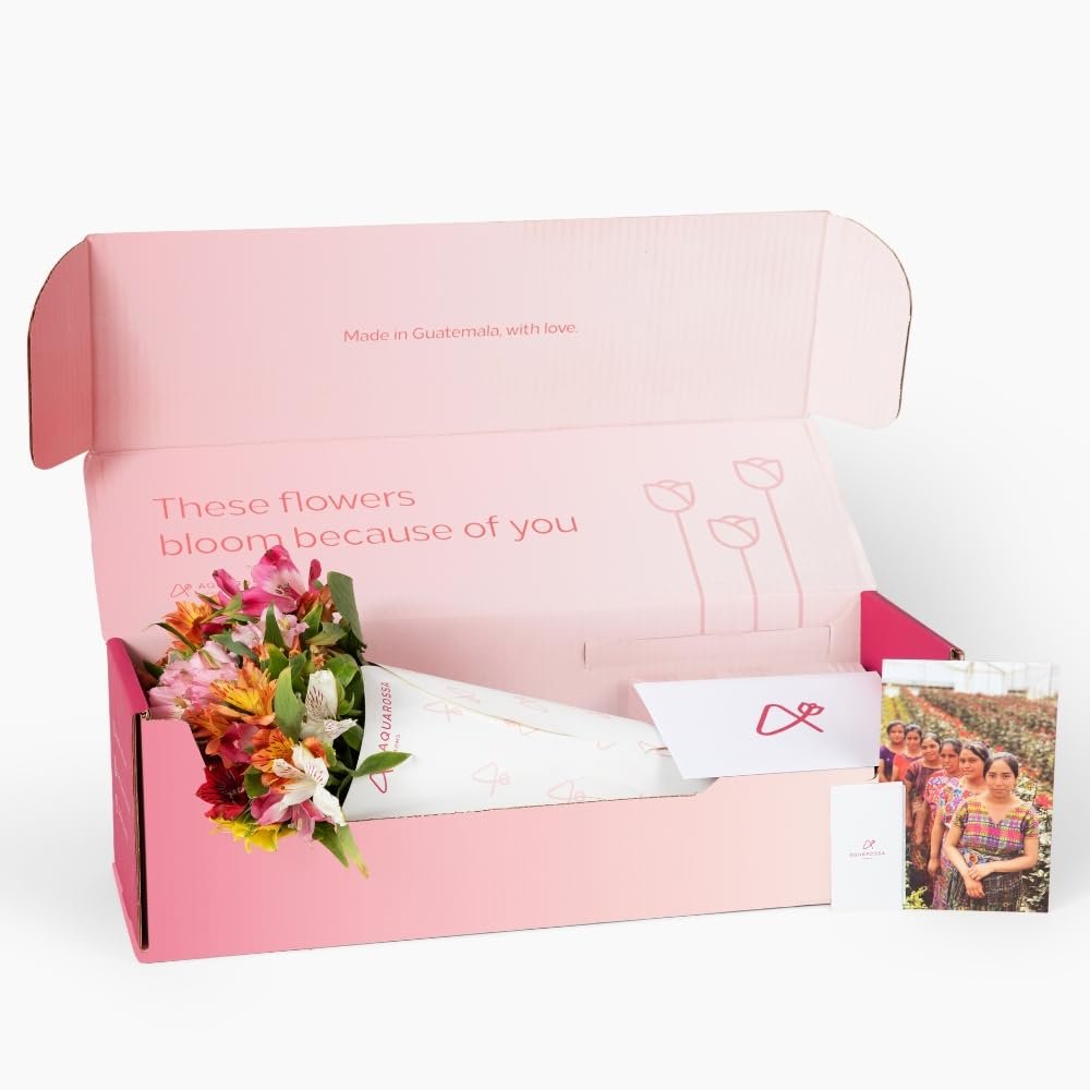 Aquarossa Farms – Flowers for Delivery, Fresh Flowers Bouquet, Handpicked from the Farm, Gift for Birthday, Anniversary, or Just Because – 24 Stem Peruvian Lilies - Image 3