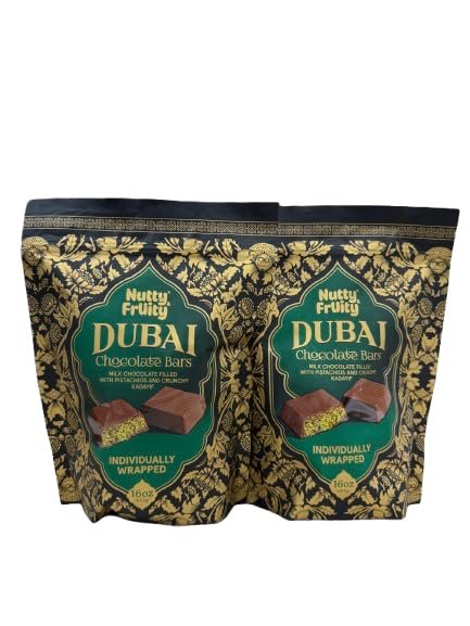 Dubai Chocolate Bar – Nutty & Fruity, 16 oz Bag (Pack of 2) - Image 6